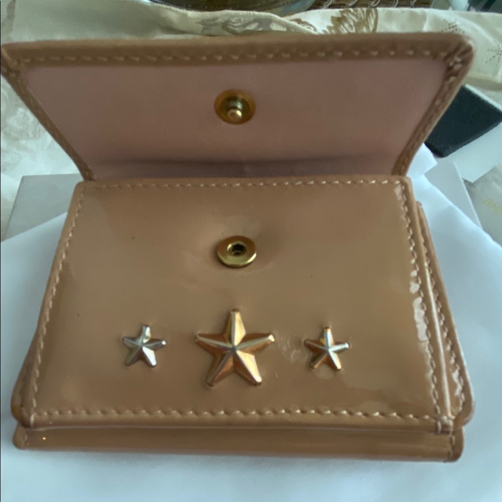 Jimmy Choo Nemo Metallic Mix Wallet - Picture 9 of 16